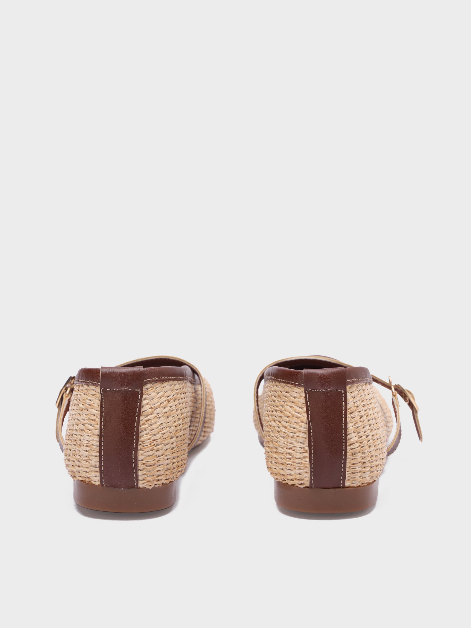Woven Mary Jane Ballerinas