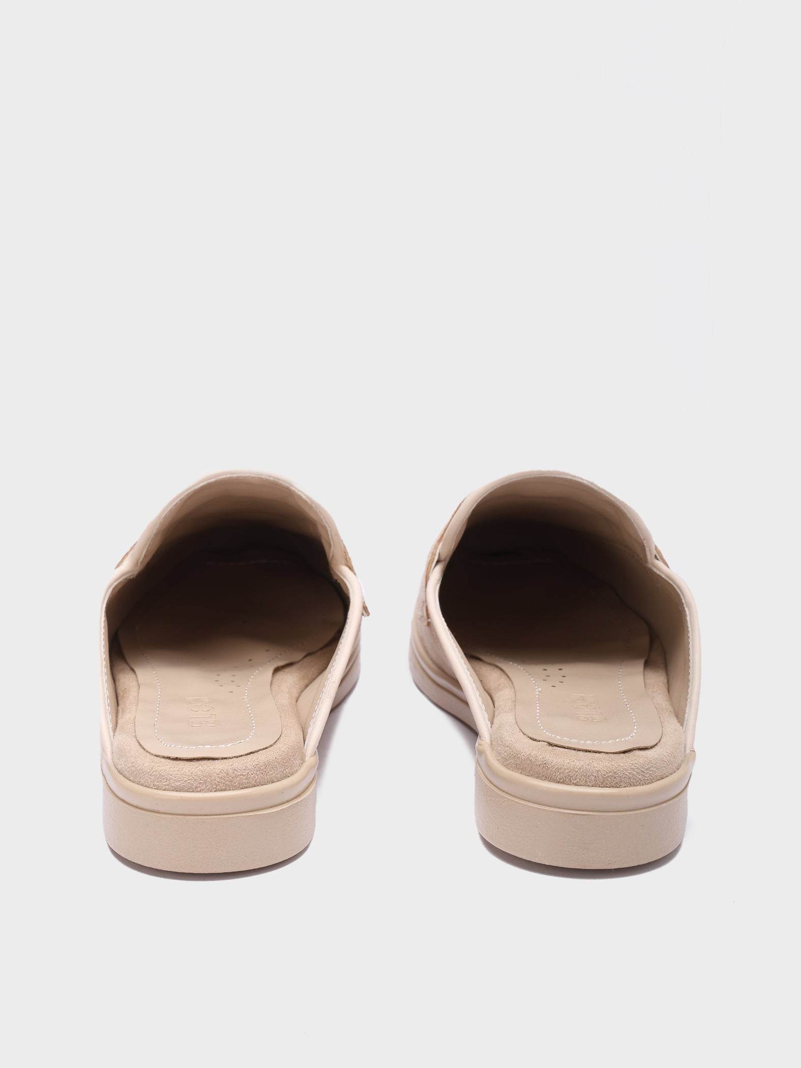 Soft Suede Loafer Mules - Lesh