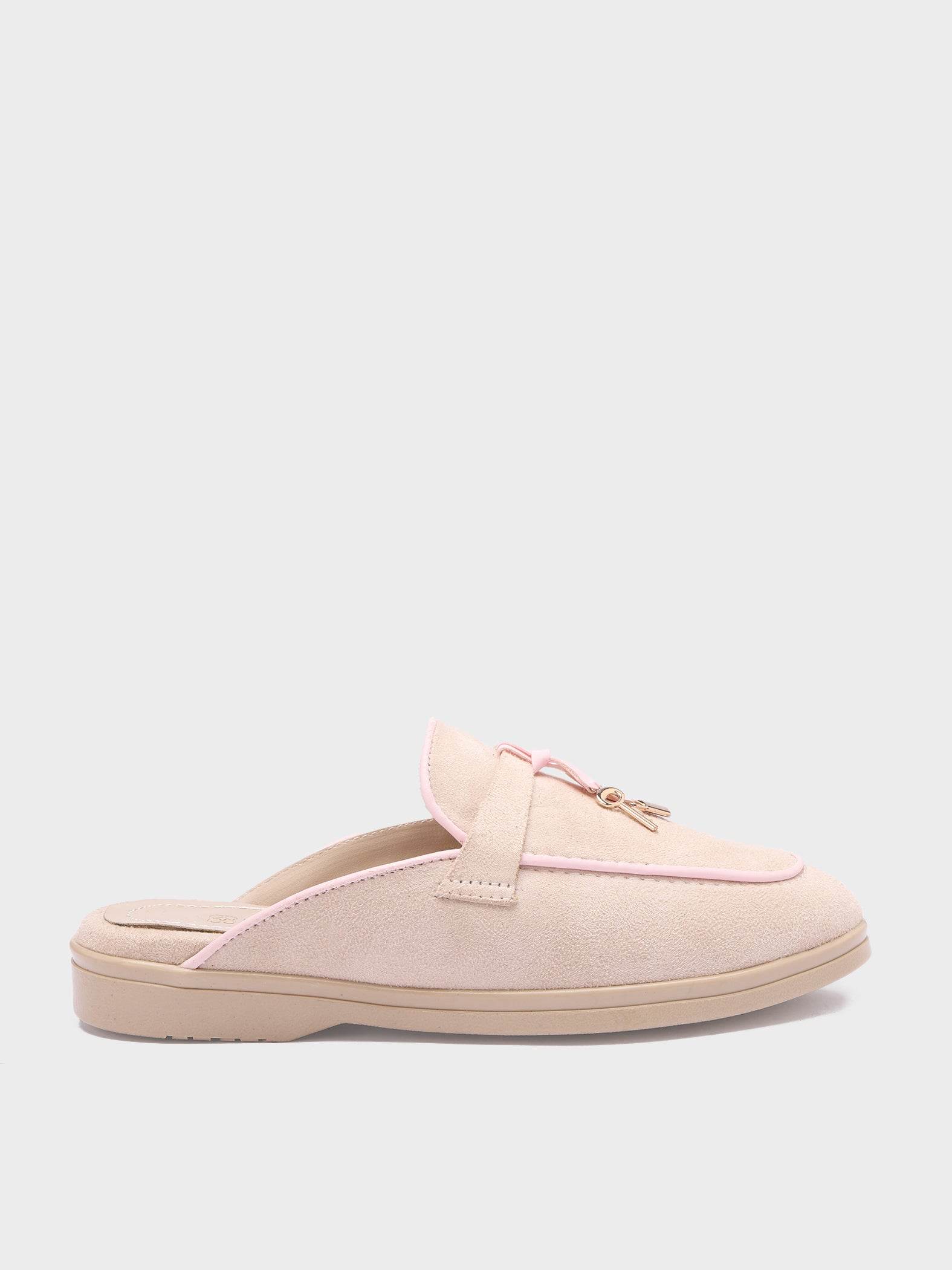 Soft Suede Loafer Mules - Lesh