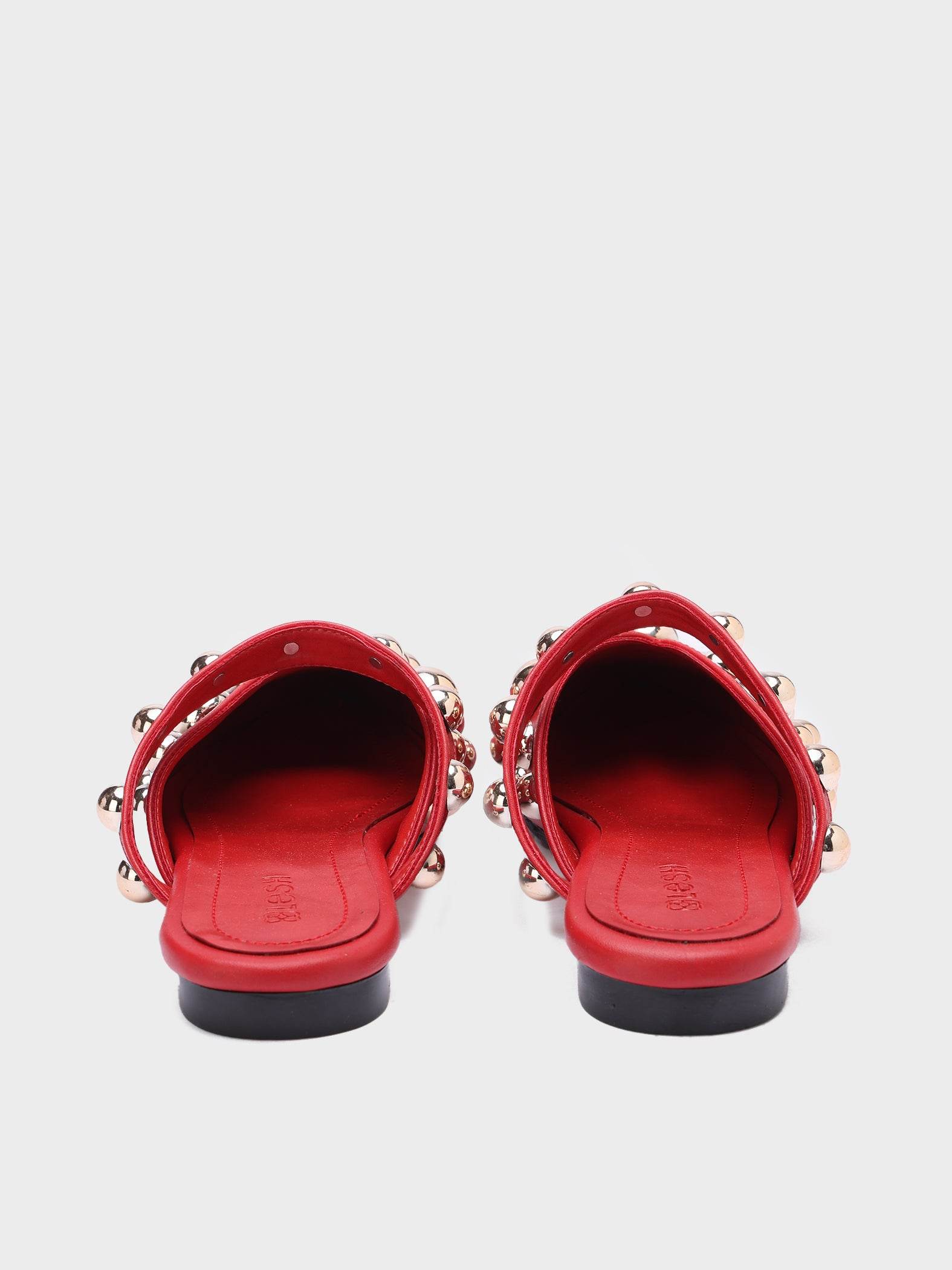 Royal Studs Pointed Mules - Lesh