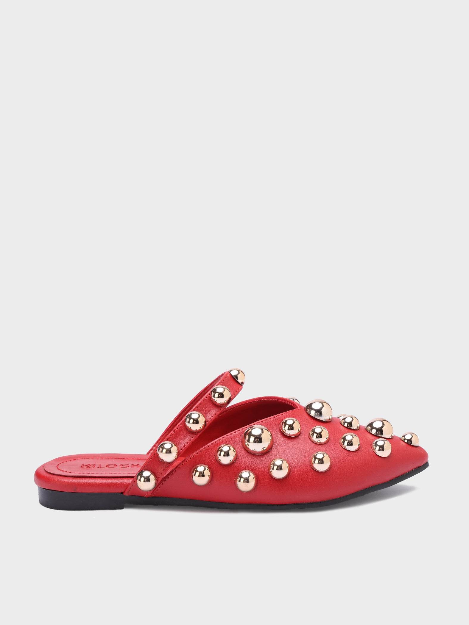 Royal Studs Pointed Mules - Lesh