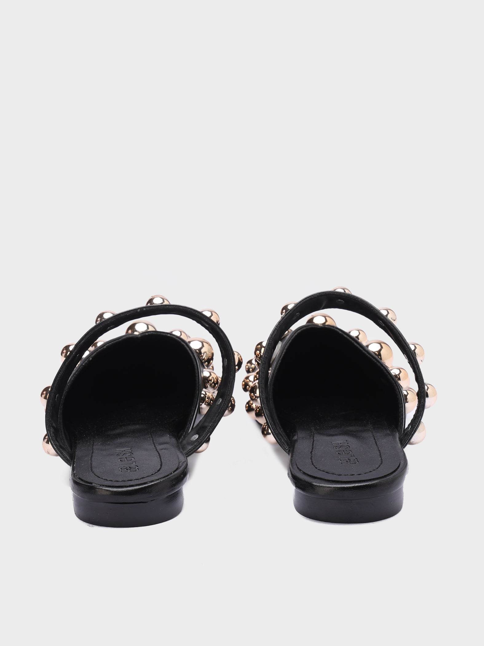 Royal Studs Pointed Mules - Lesh