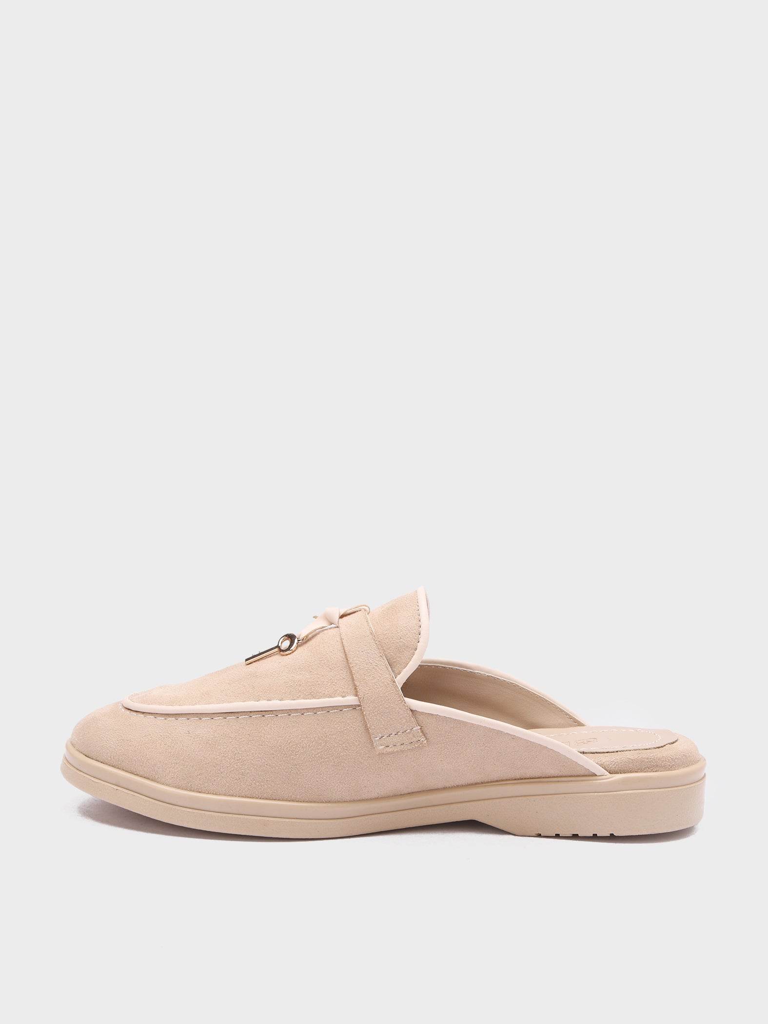 Soft Suede Loafer Mules - Lesh