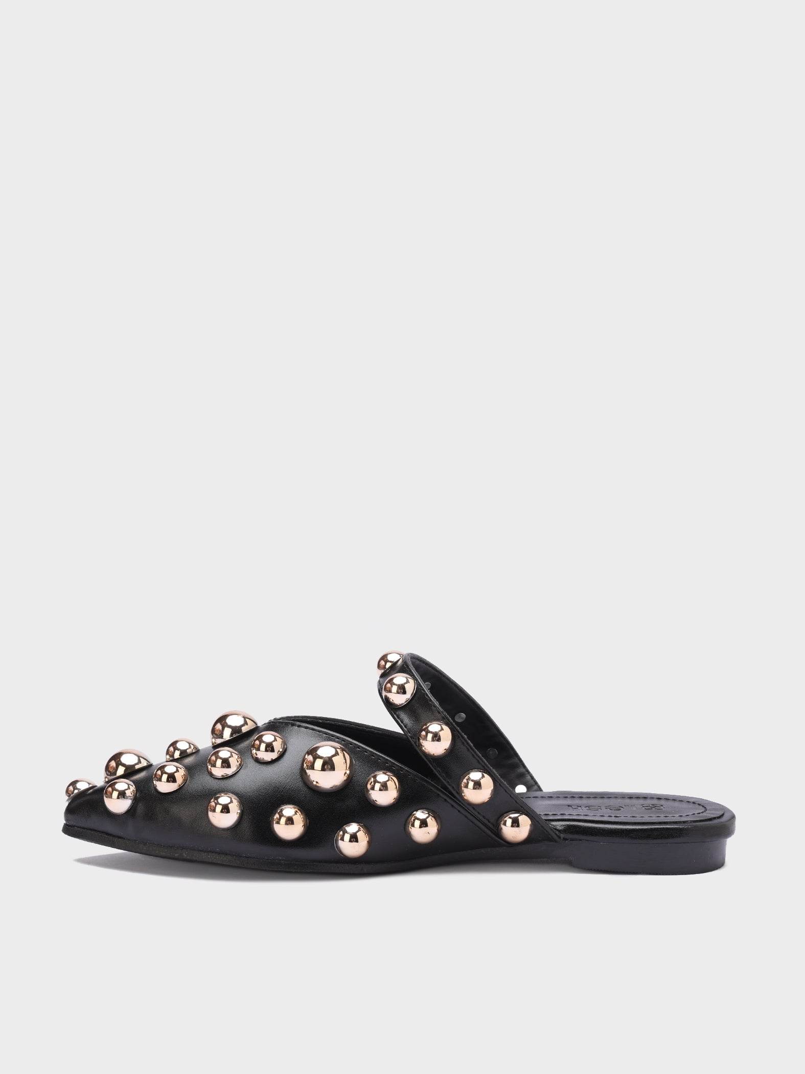 Royal Studs Pointed Mules - Lesh