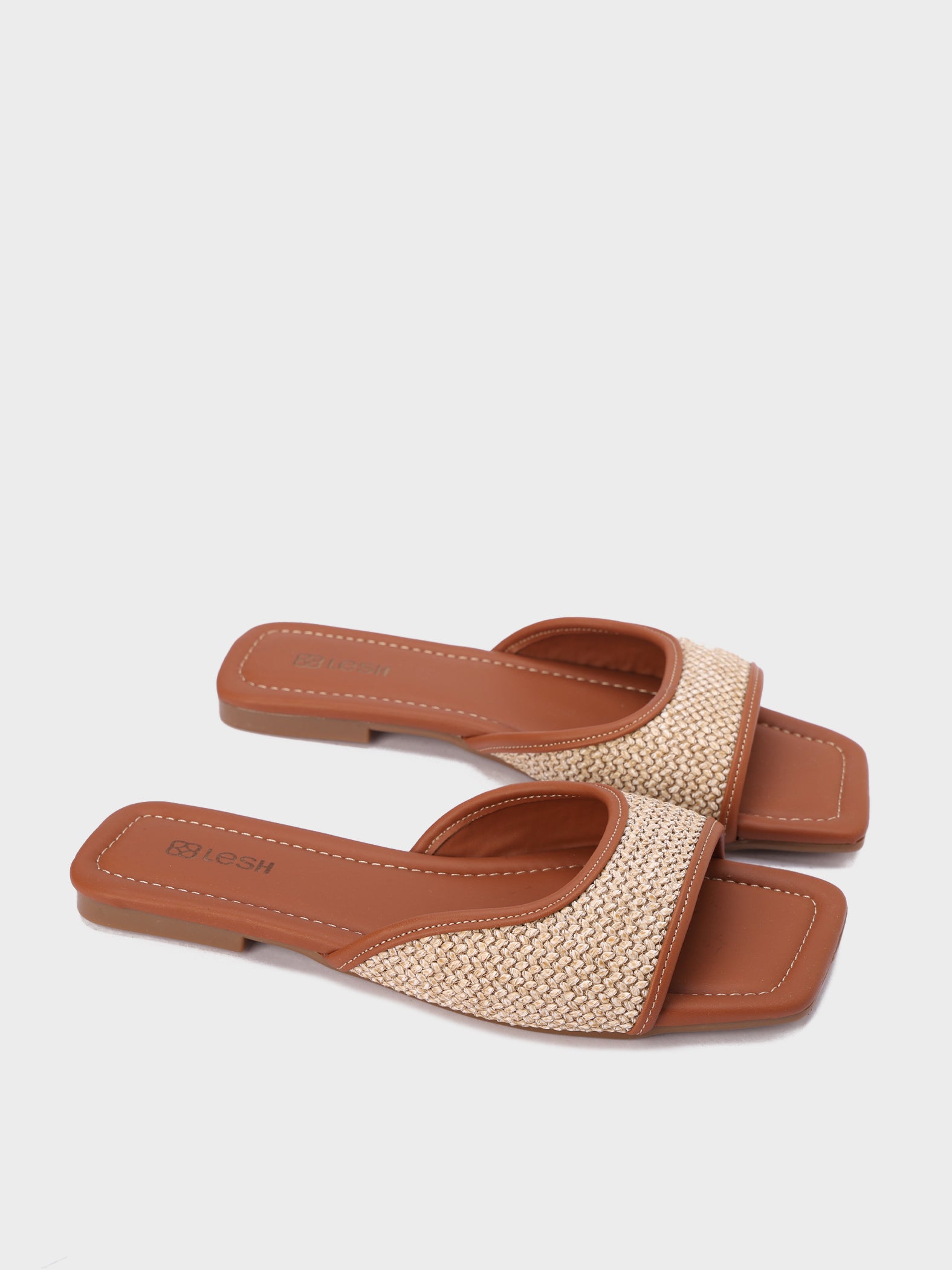 Breezy Square-Toe Slippers