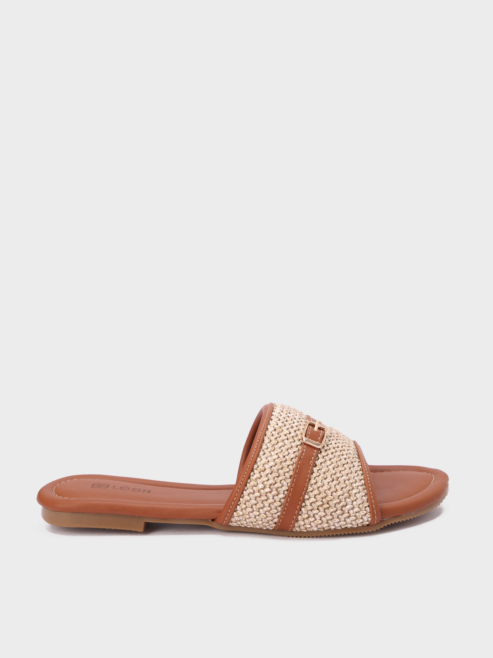 Boho Belted Flat Slippers