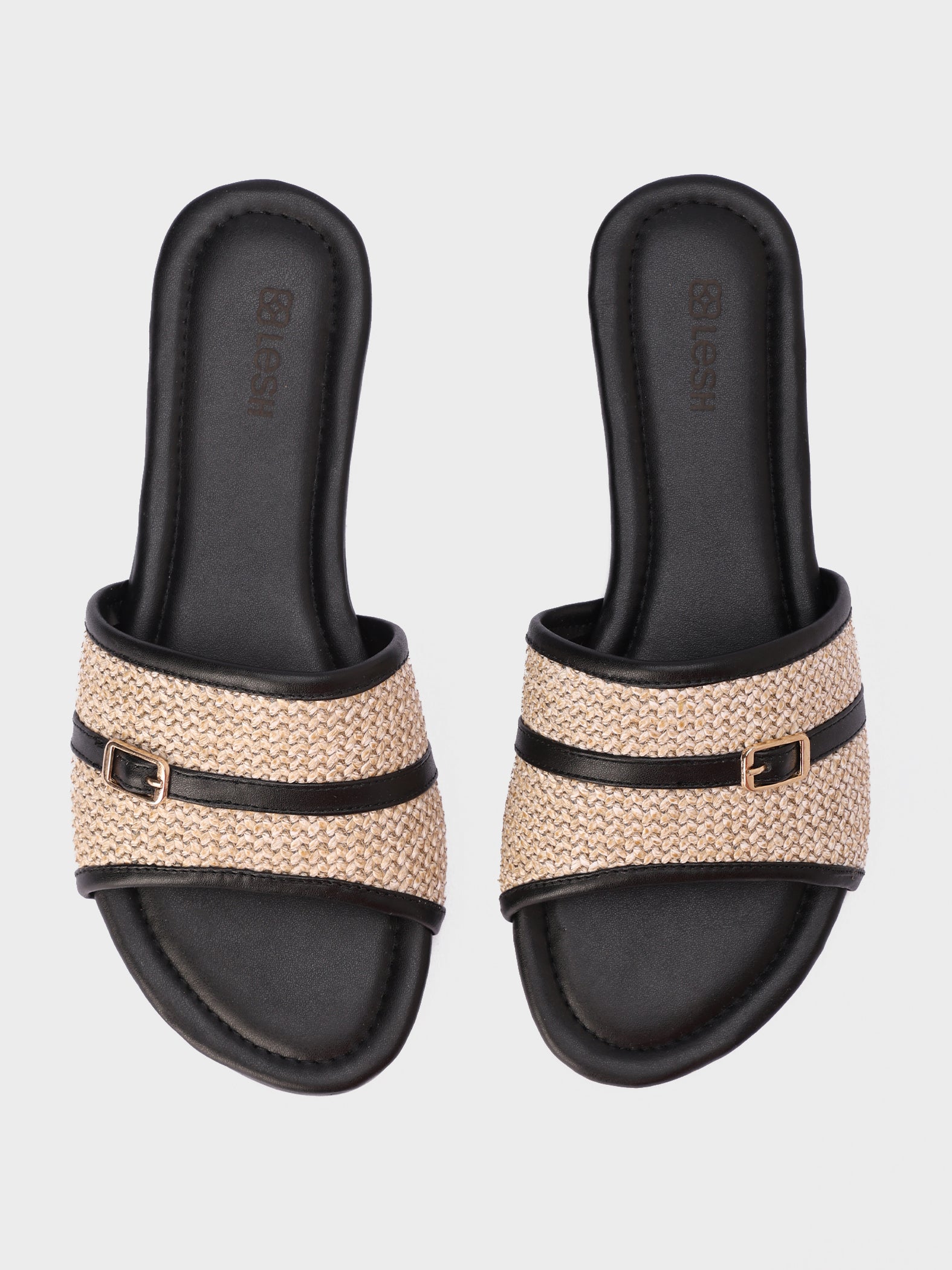 Boho Belted Flat Slippers