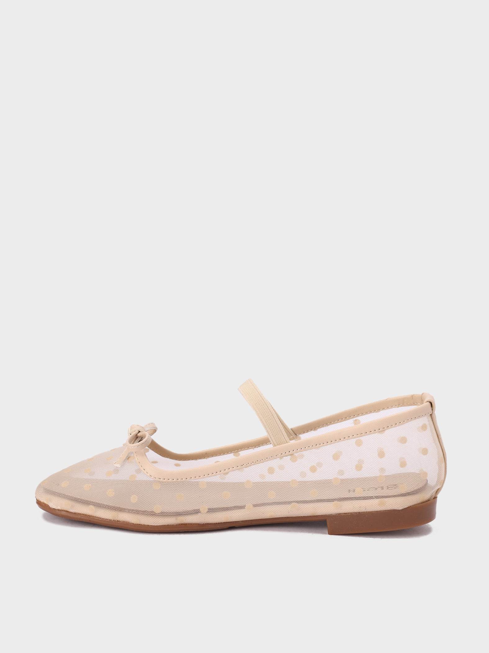 Dotted Mary Jane Ballerinas - Lesh