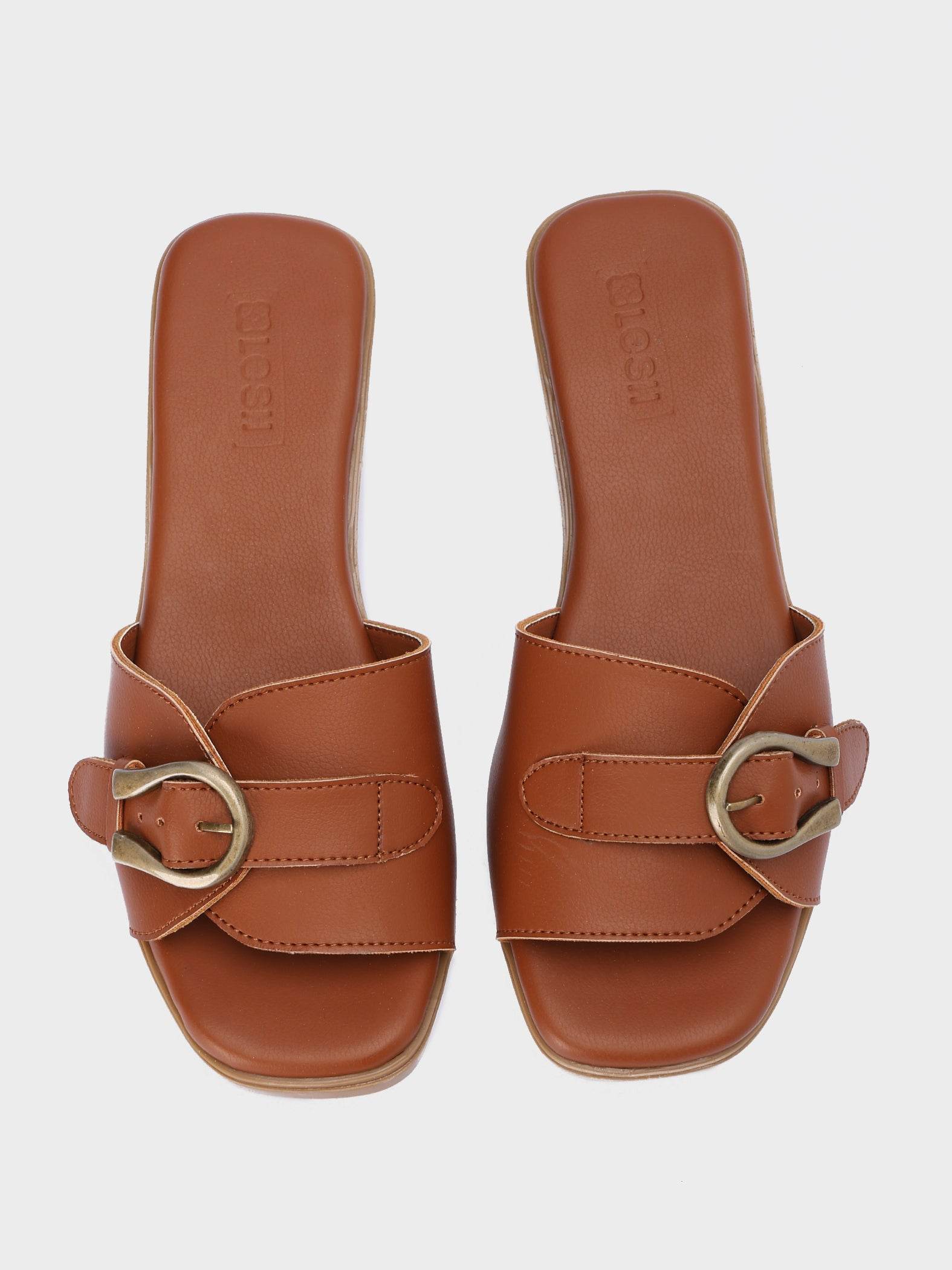 Bold Buckle Slides - Lesh