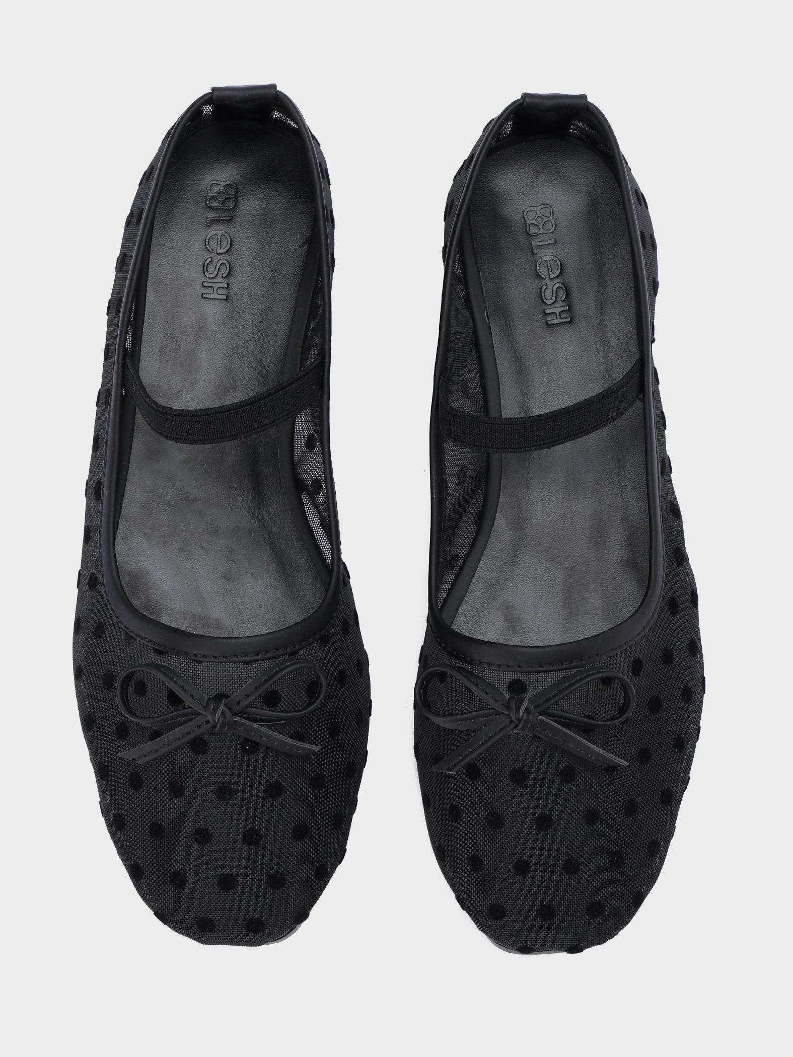 Dotted Mary Jane Ballerinas - Lesh