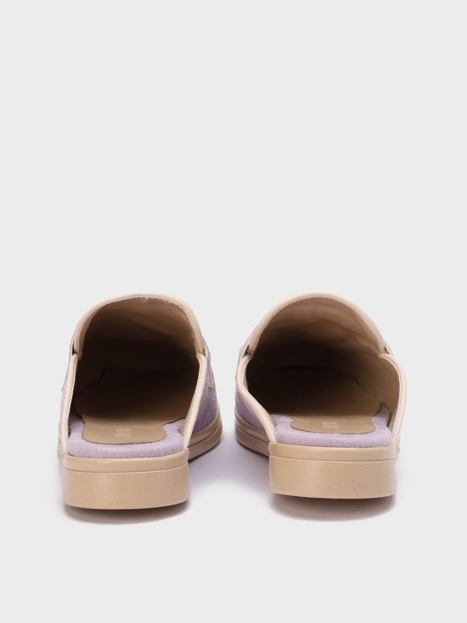 Soft Suede Loafer Mules - Lesh