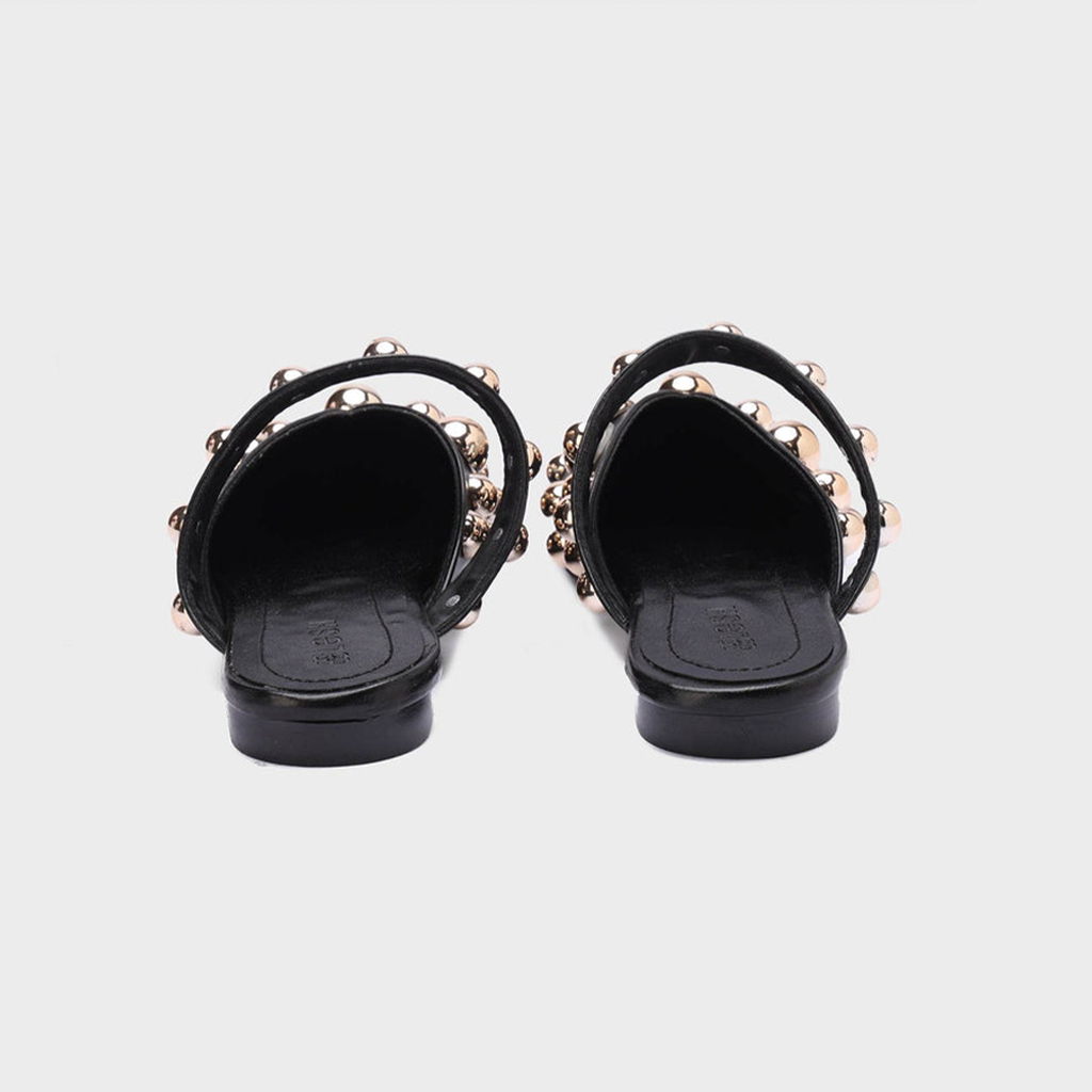 Royal Studs Pointed Mules