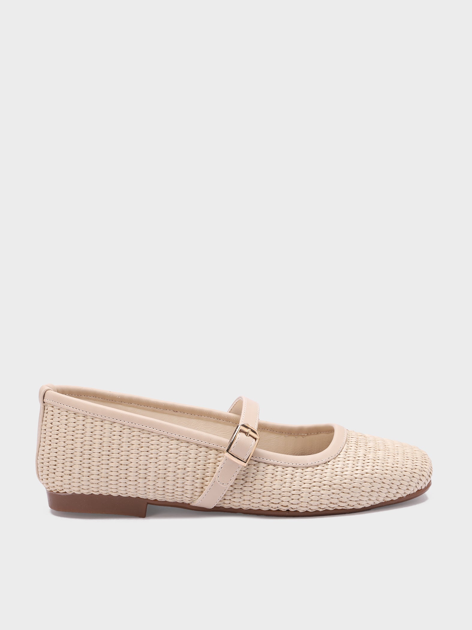 Woven Mary Jane Ballerinas