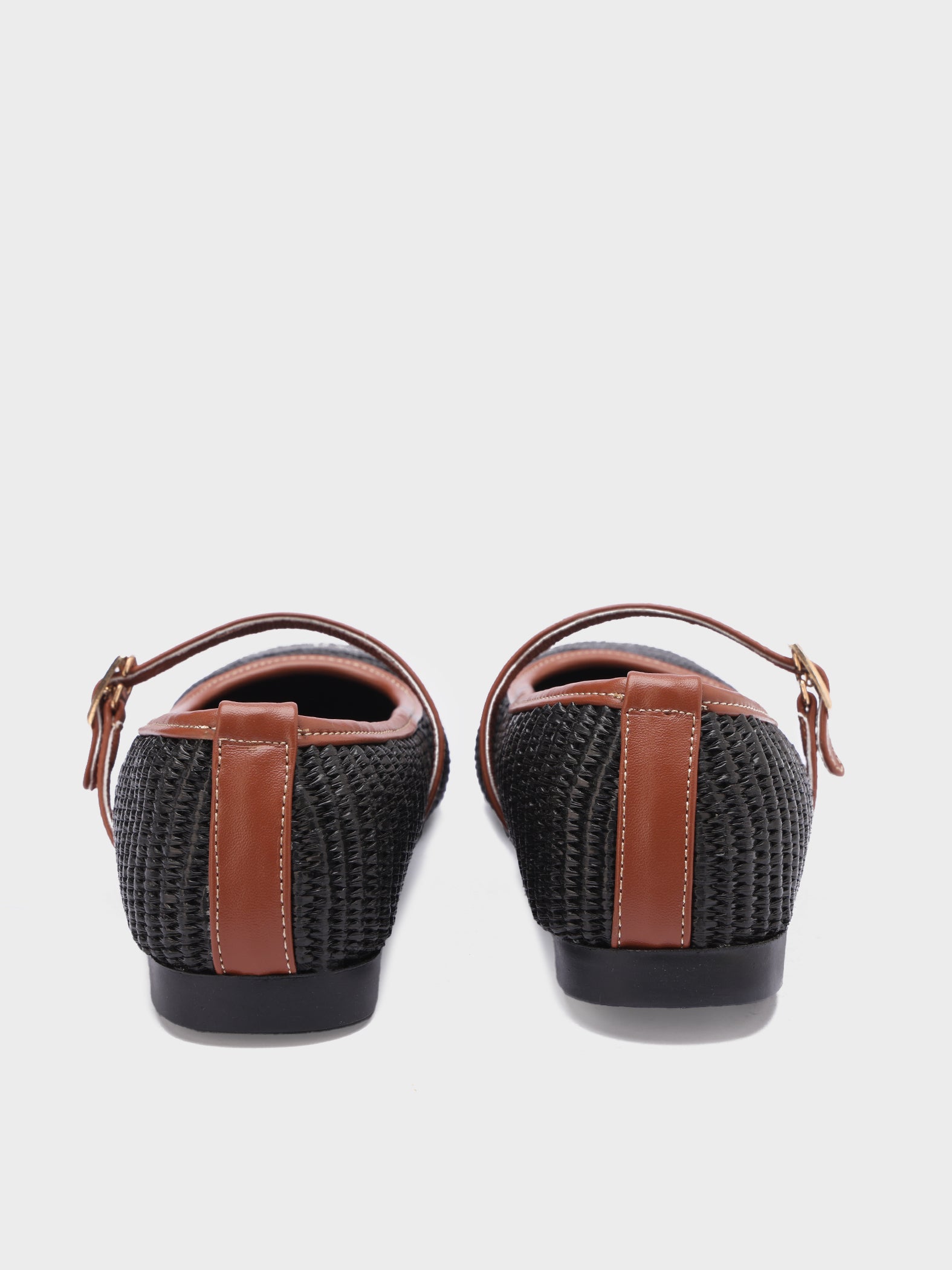 Woven Mary Jane Ballerinas