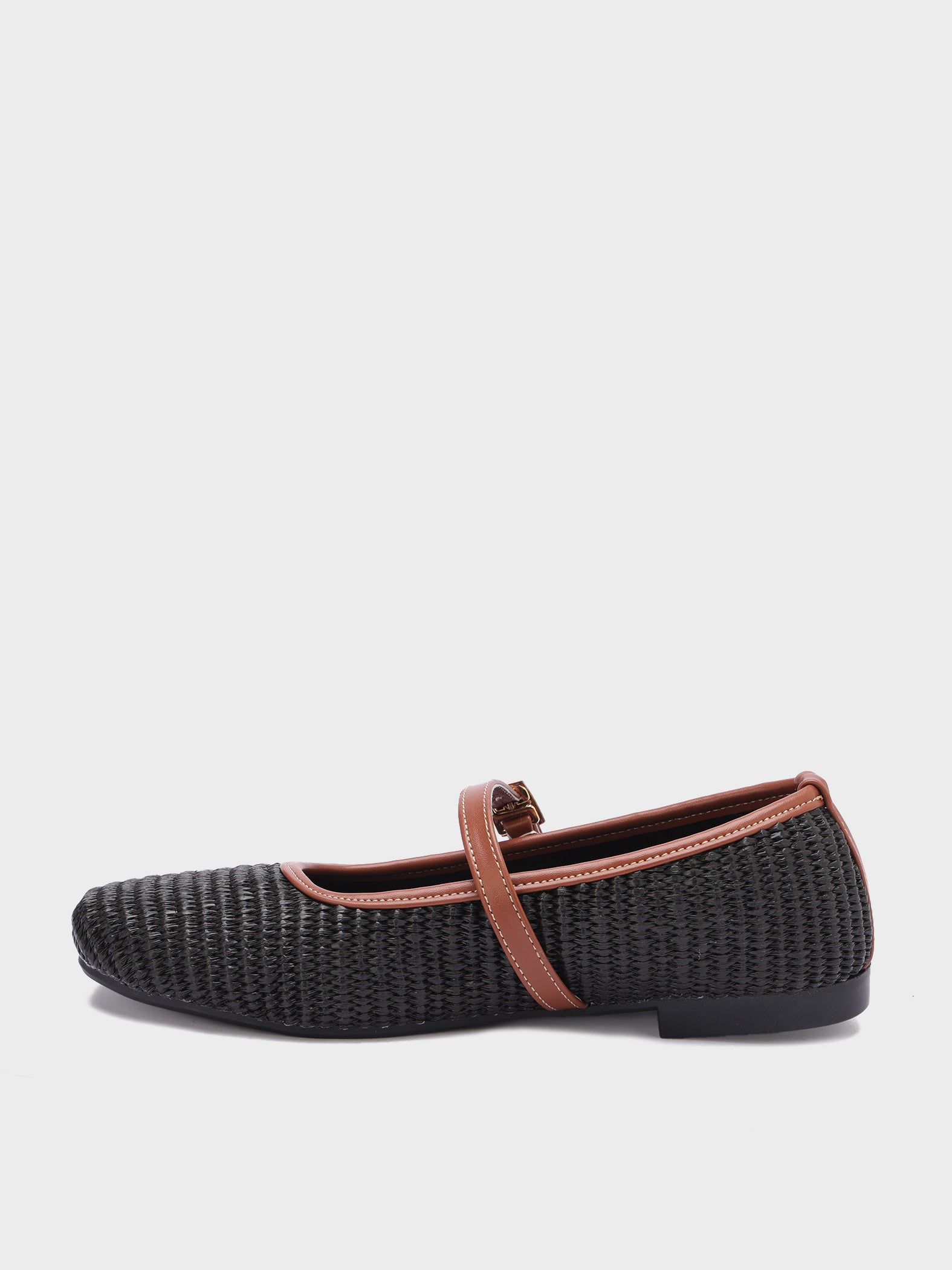 Woven Mary Jane Ballerinas