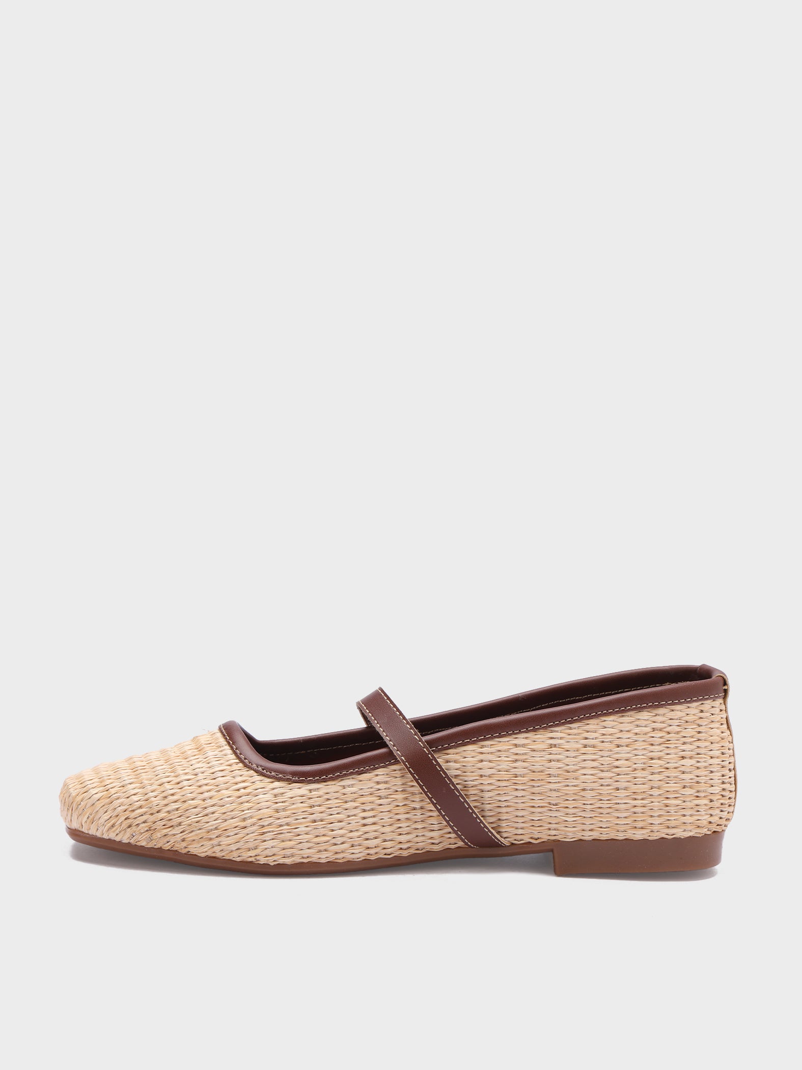 Woven Mary Jane Ballerinas