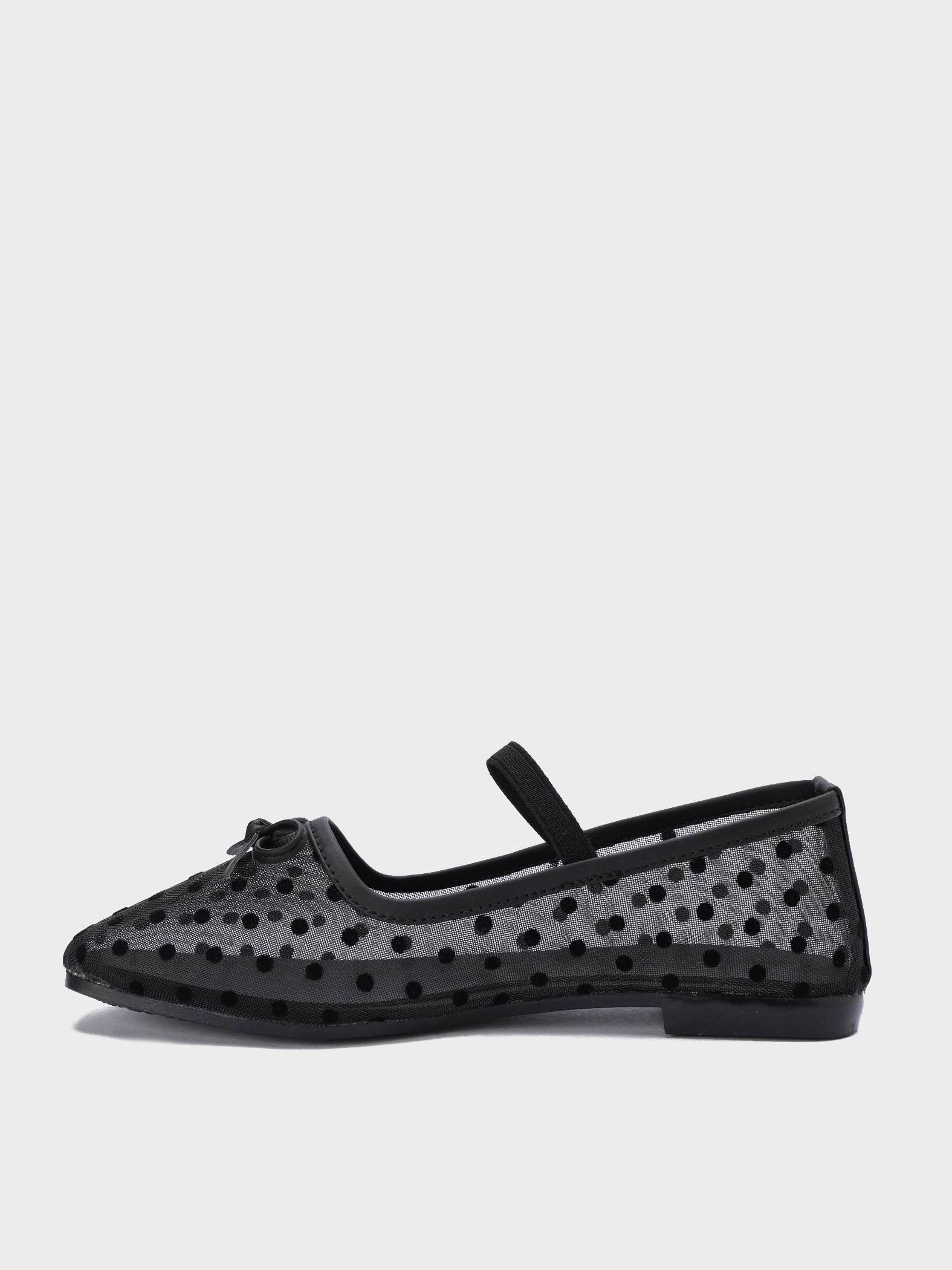 Dotted Mary Jane Ballerinas - Lesh