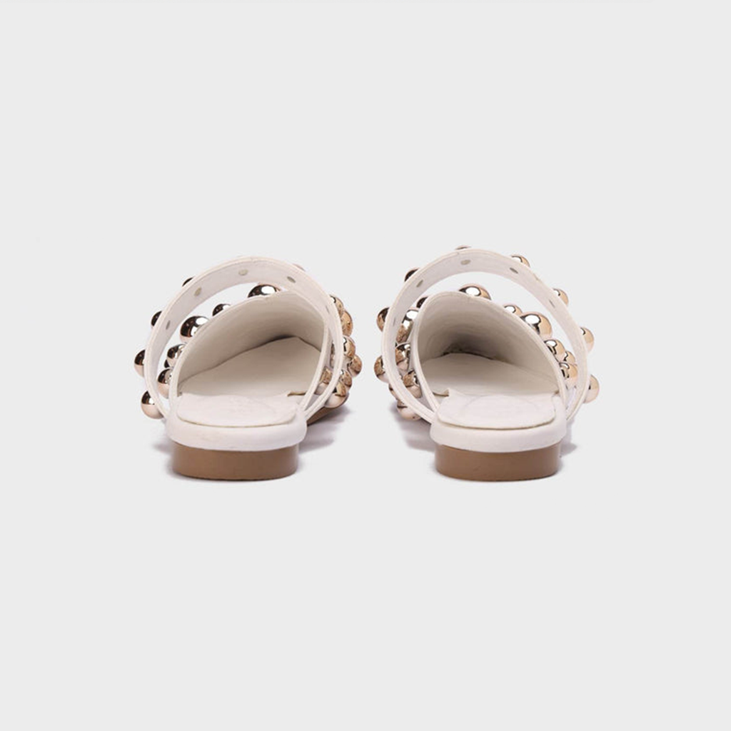 Royal Studs Pointed Mules