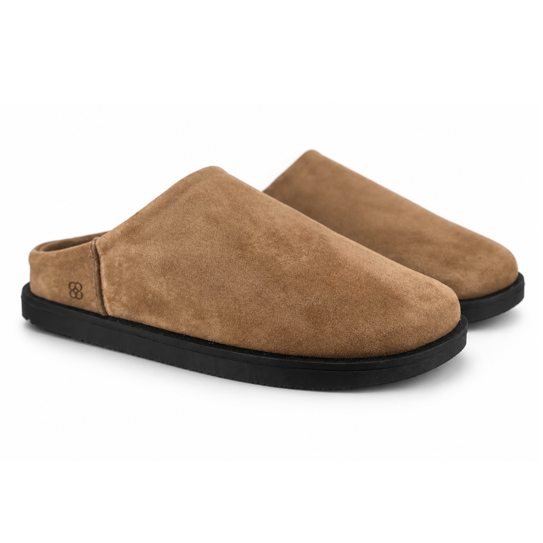 The Slow Day Clogs - Almond Beige