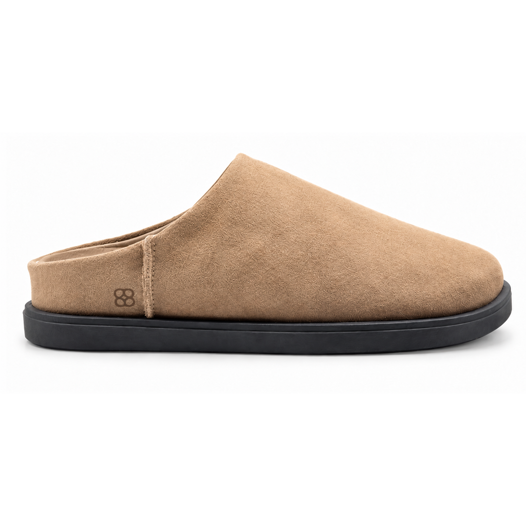 The Slow Day Clogs - Almond Beige