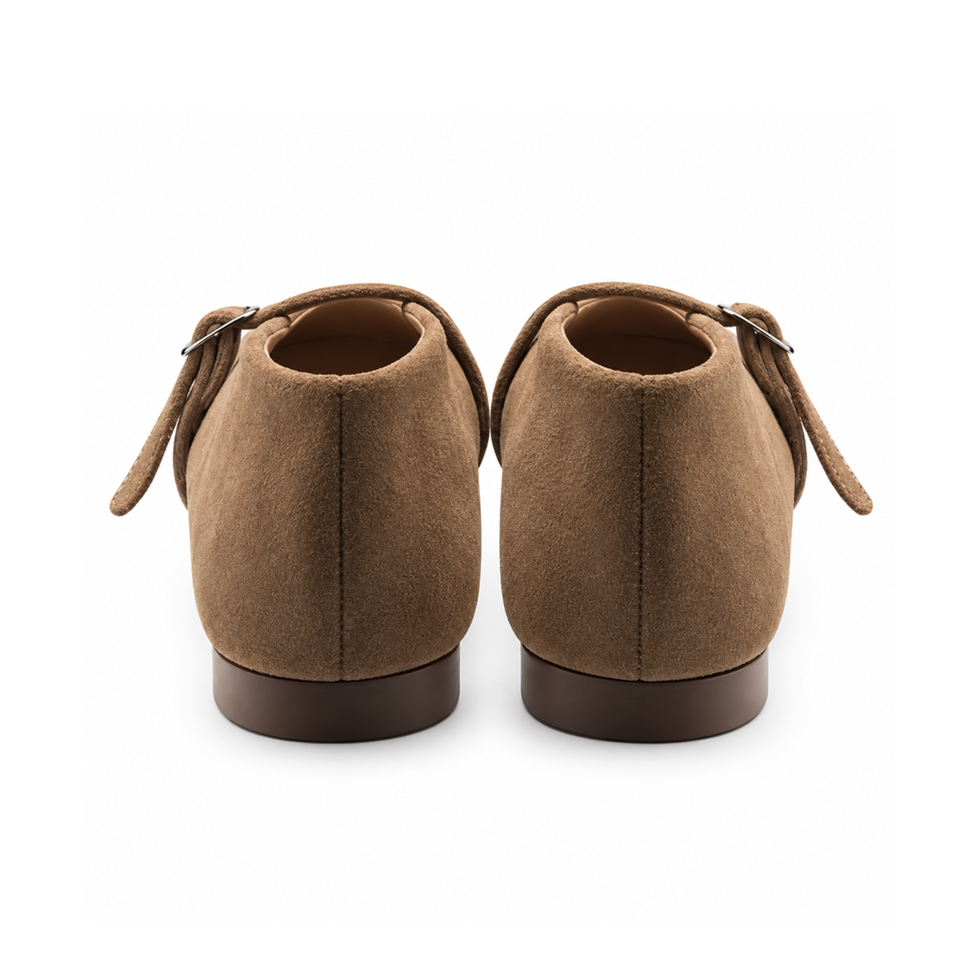 The All-Day Flats - Almond Beige