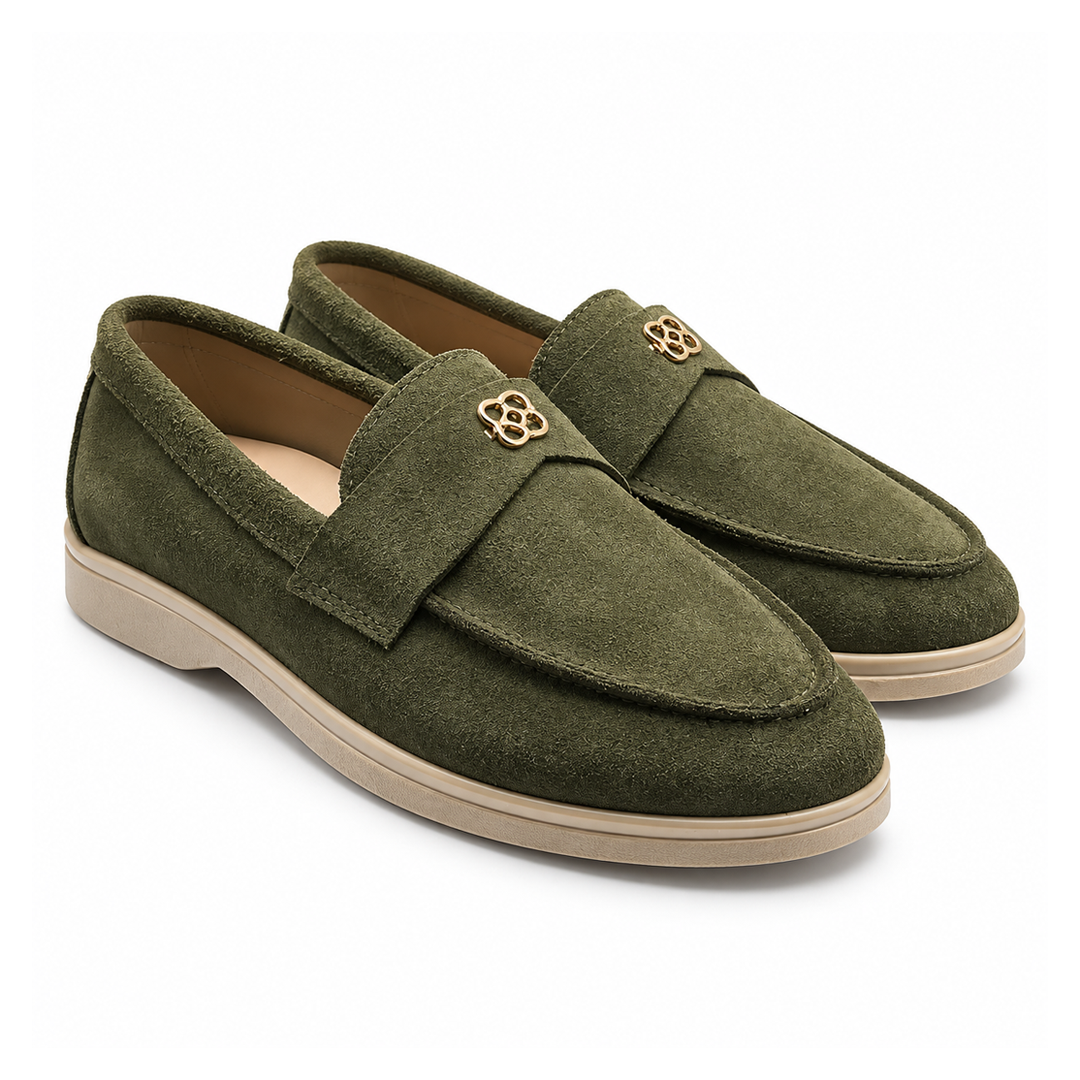 The LESH Loafers - In Motion Edition - Dark Olive