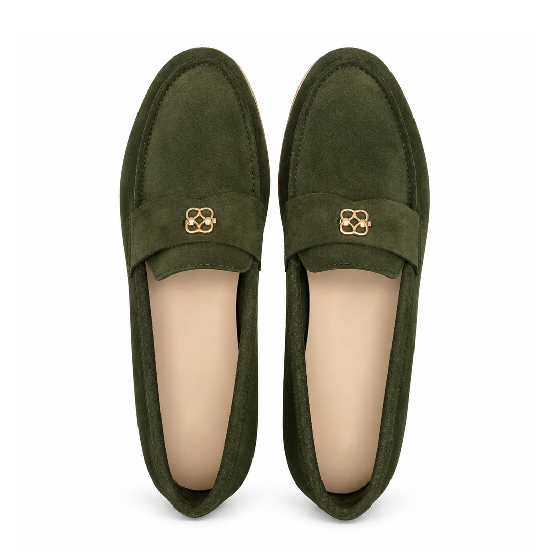 The LESH Loafers - In Motion Edition - Dark Olive