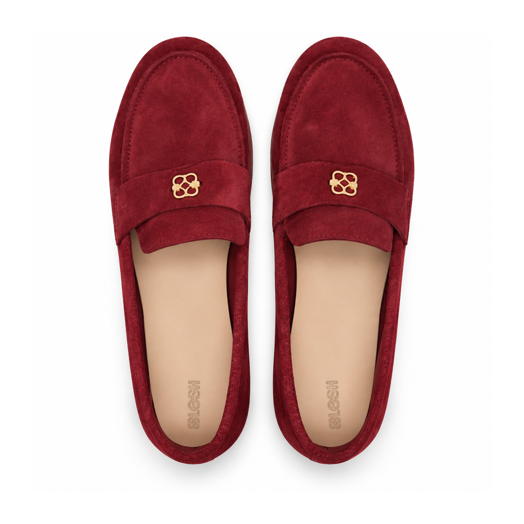 The LESH Loafers - In Motion Edition - Burgundy