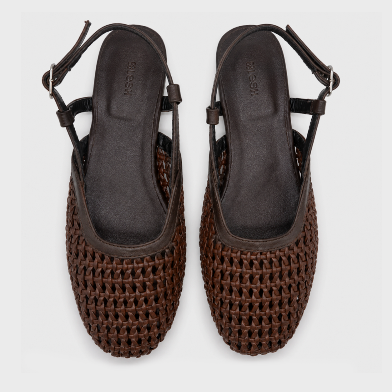 The Boardwalk Slingbacks - Chestnut Brown