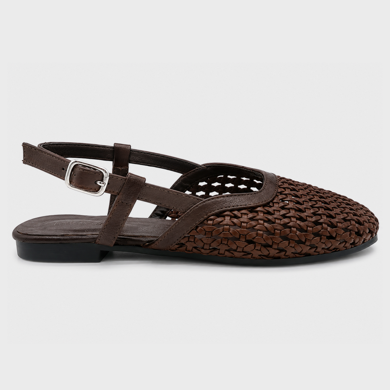 The Boardwalk Slingbacks - Chestnut Brown