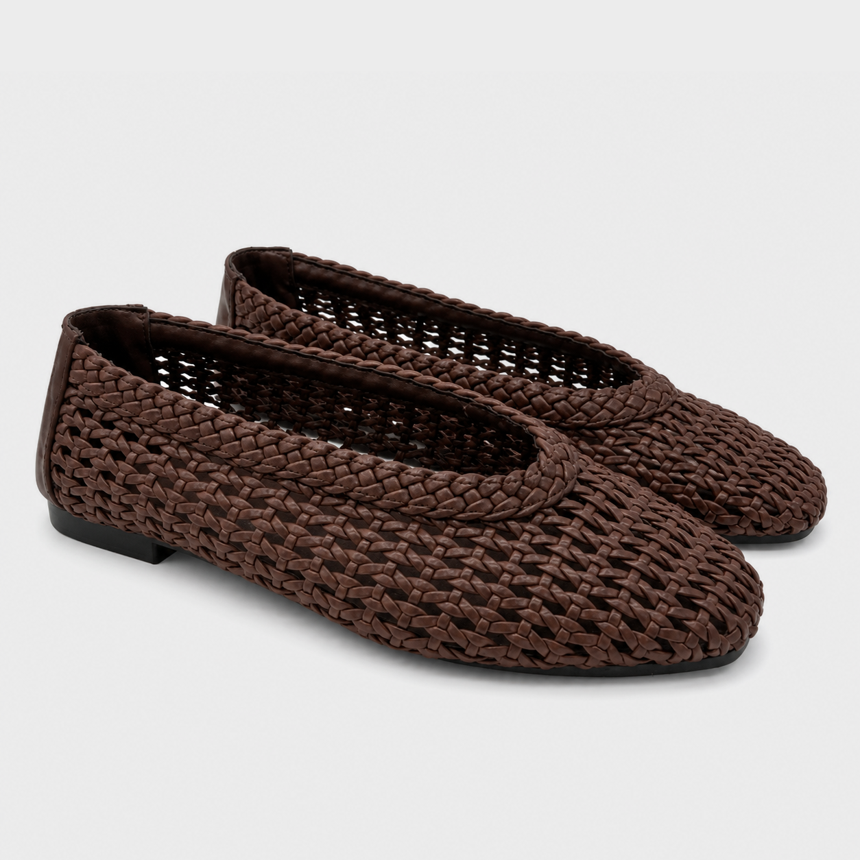 The Riviera Flats - Chestnut Brown