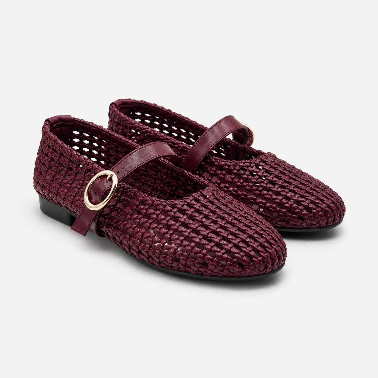 The Picnic Flats - Burgundy Fig