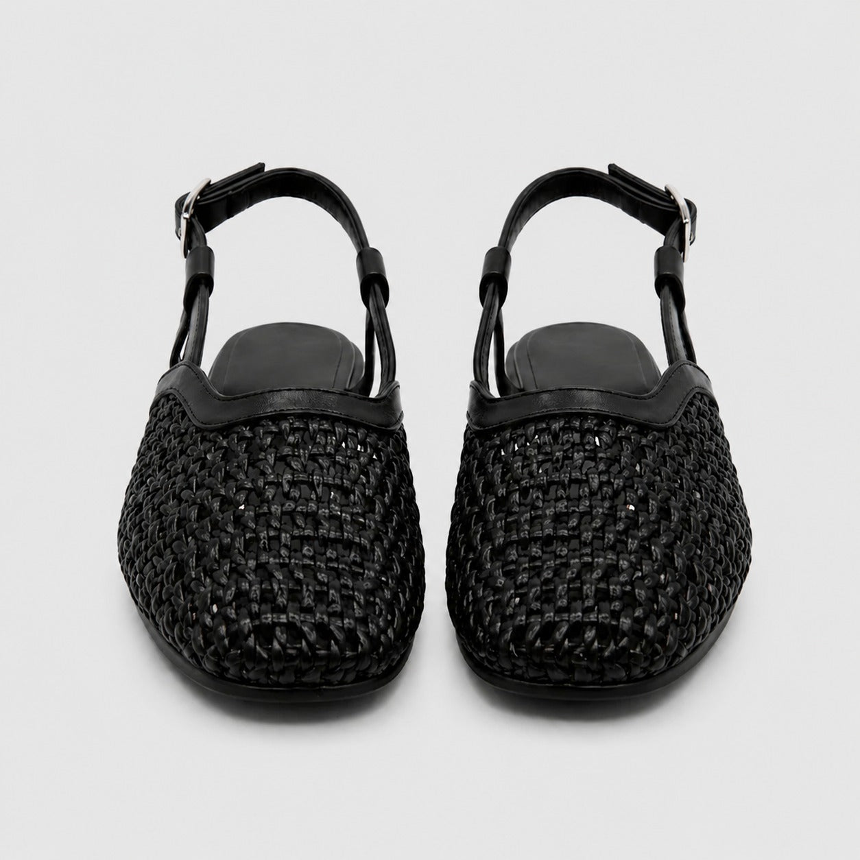 The Boardwalk Slingbacks - Black Sand