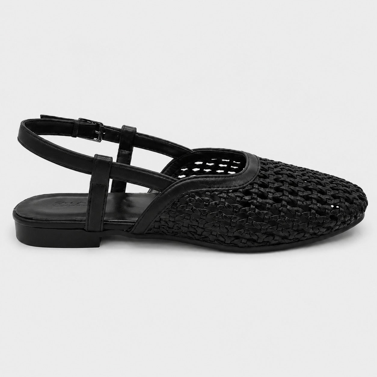 The Boardwalk Slingbacks - Black Sand
