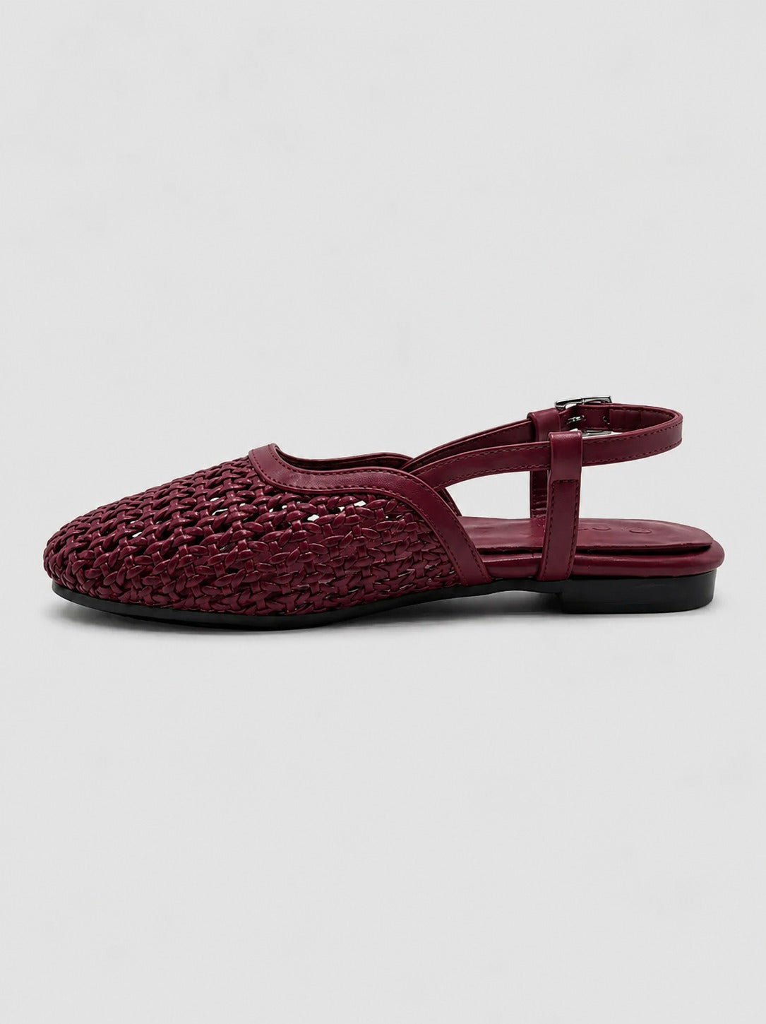The Boardwalk Slingbacks - Dark Cherry